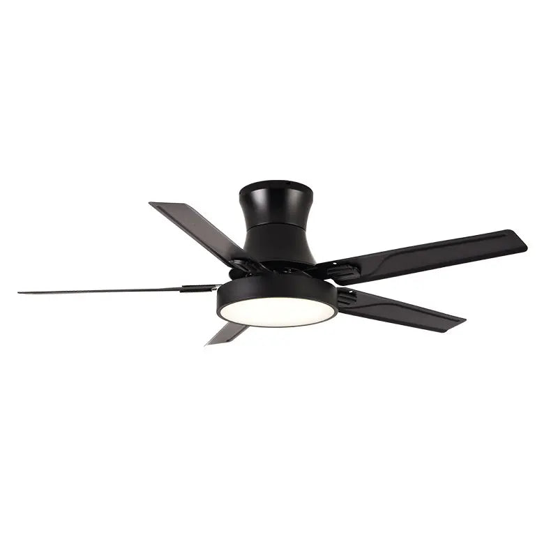 The Latest Upgraded 42/48/56inch Five Leaf Nordic Style Silent Remote Control Efficient Energy-saving LED Ceiling Fan with Light