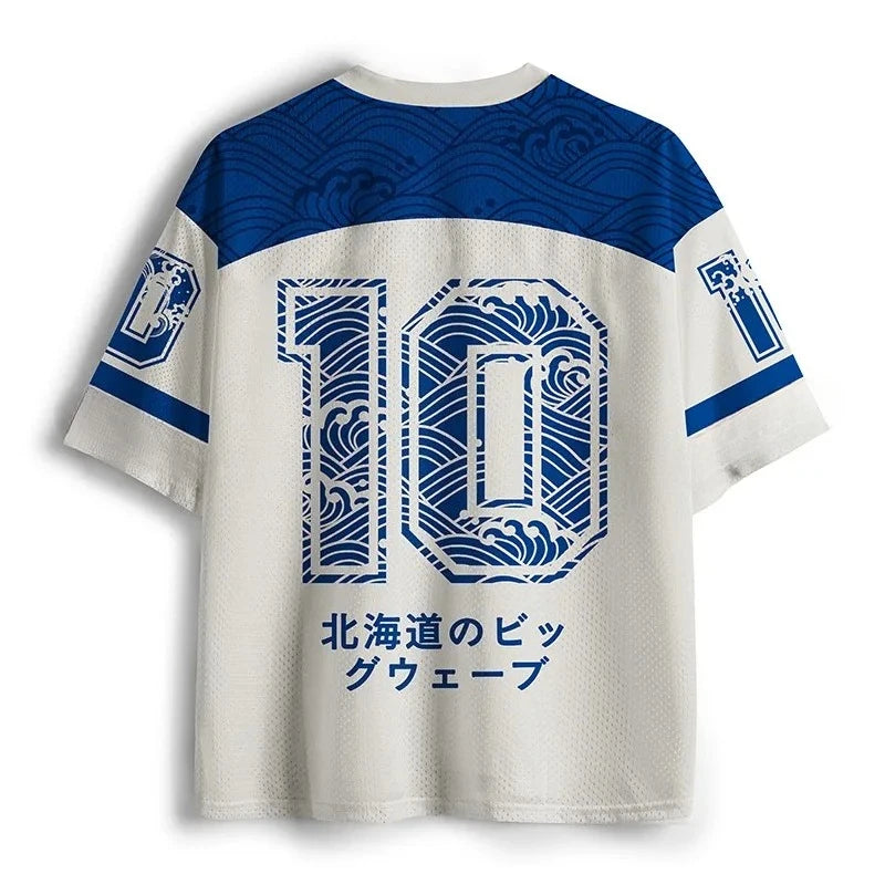 2026 New Summer Limited Edition Hokkaido Vacation 3D Printed Fashion and Leisure V-neck Parent Child T-shirt Large Size
