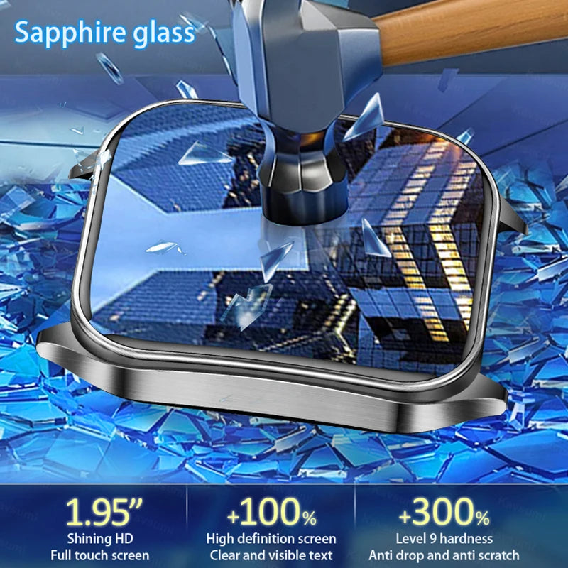 2026New Laser Therapy Care SmartWatch ECG Health Monitor Blood Lipids Uric Acid Heart Rate Tracking Fitness Smartwatch Men Women