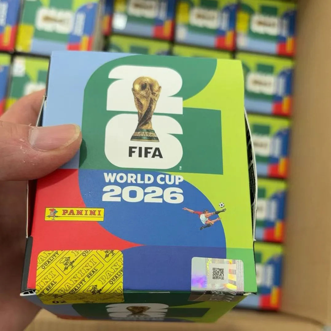 Hot Sales New Panini Official 2026 FIFA World Cup Soccer Stickers, Limited Edition Sticker Packs Fan Memorabilia gift In stock