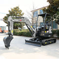 1-5 Ton Hydraulic Mini Excavator Small Crawler Digger Micro Bagger Escavadeira Customized for Home Garden Farm Digging
