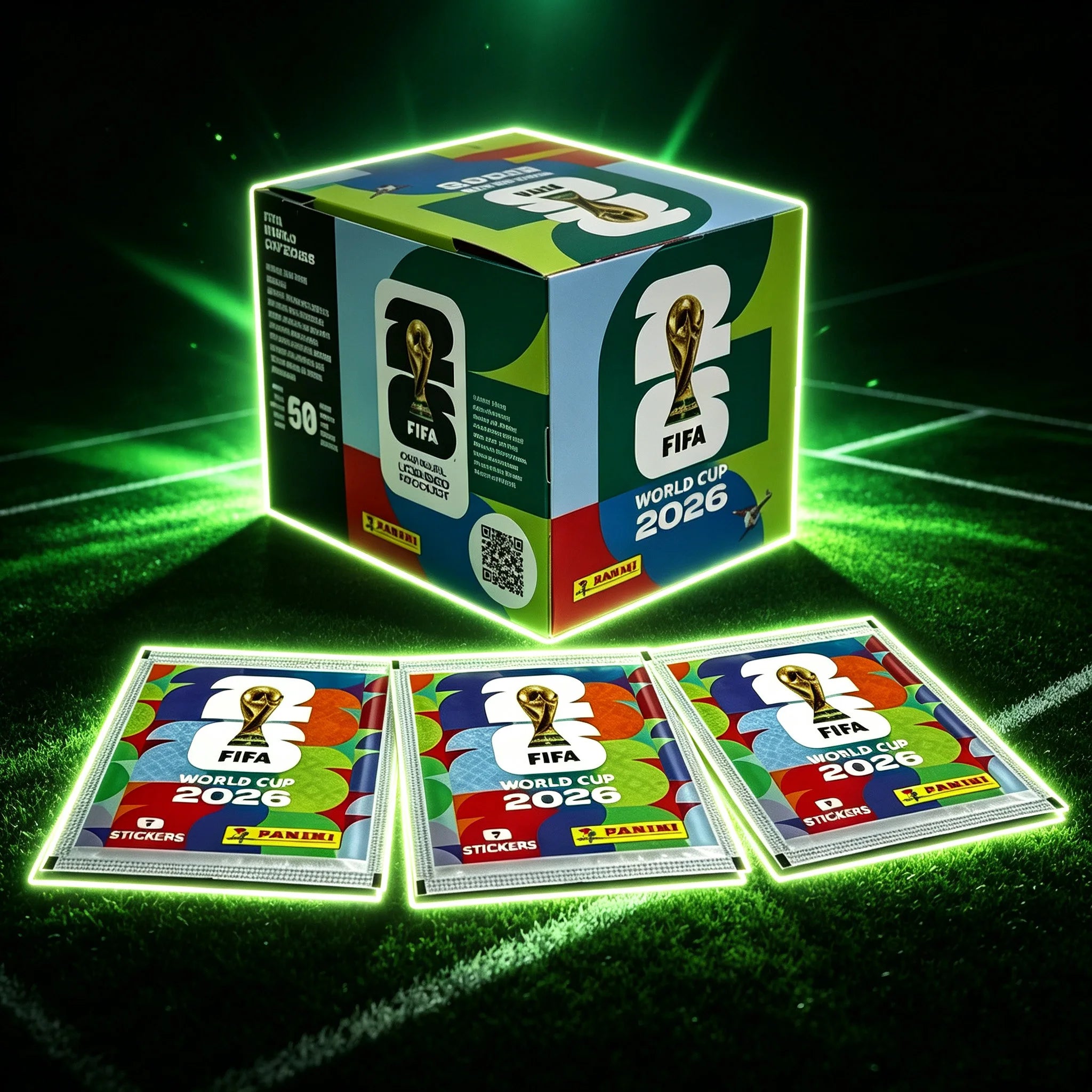 Hot Sales New Panini Official 2026 FIFA World Cup Soccer Stickers, Limited Edition Sticker Packs Fan Memorabilia gift In stock