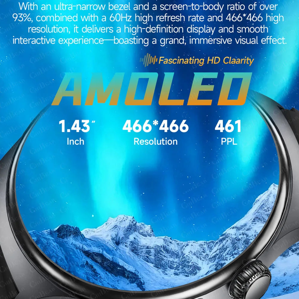 2026 Fashion New Expert level Health Smart Watch Men ECG+PPG Laser Monitor Uric Acid Blood Fat Blood Pressure HD Call Smartwatch
