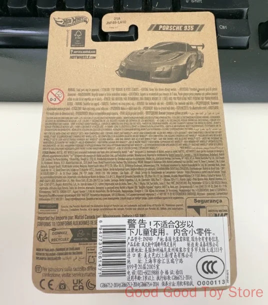 Original Hot Wheels JNF49-LA10 2026 Chinese Year of the Horse Limited Edition Die Cast Model Porsche 935 Collection Toys Gifts