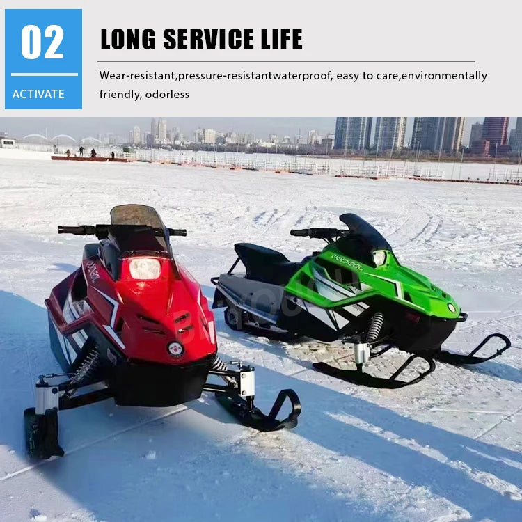 Hot Sale Electric Engine Off Road Racing Karting Car Snowmobiles Go Karts For Kids And Adults