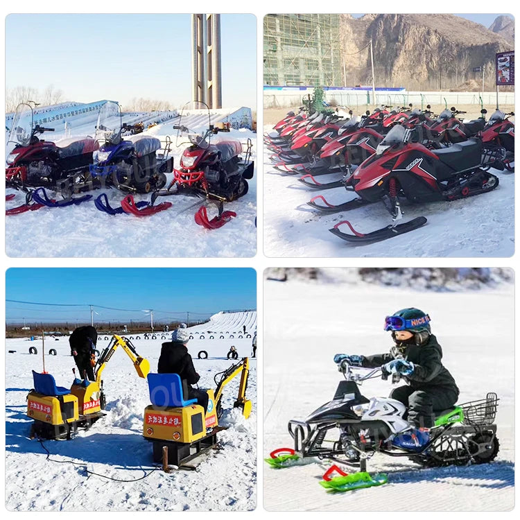Hot Sale Electric Engine Off Road Racing Karting Car Snowmobiles Go Karts For Kids And Adults