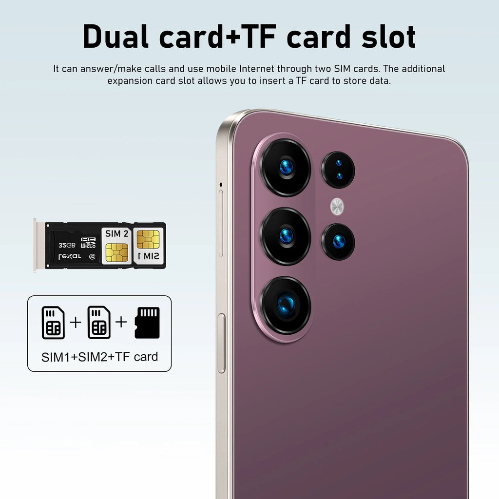 2026 NEW Global Version S28 Ultra 4G 5G Dual Card Dual Standby System Original Intelligent 7.3inch 7800mAh Battery Arrival