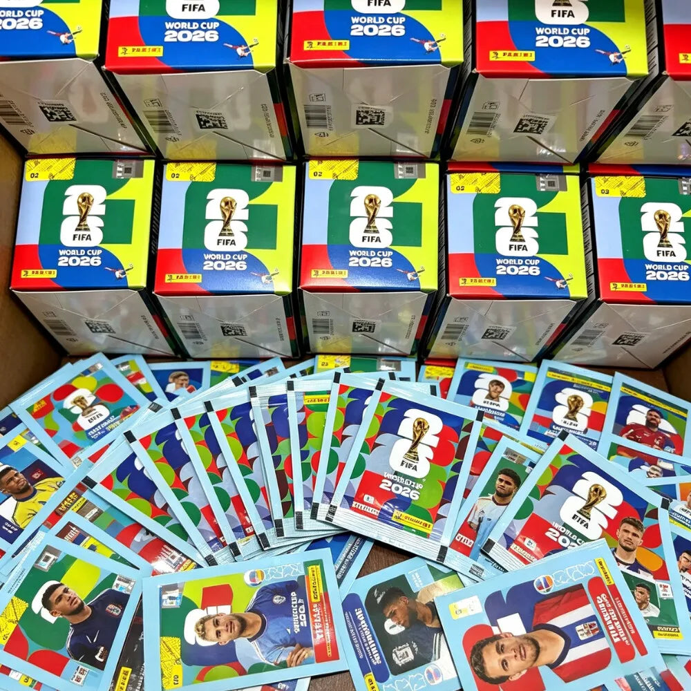 Hot Sales New Panini Official 2026 FIFA World Cup Soccer Stickers, Limited Edition Sticker Packs Fan Memorabilia gift In stock