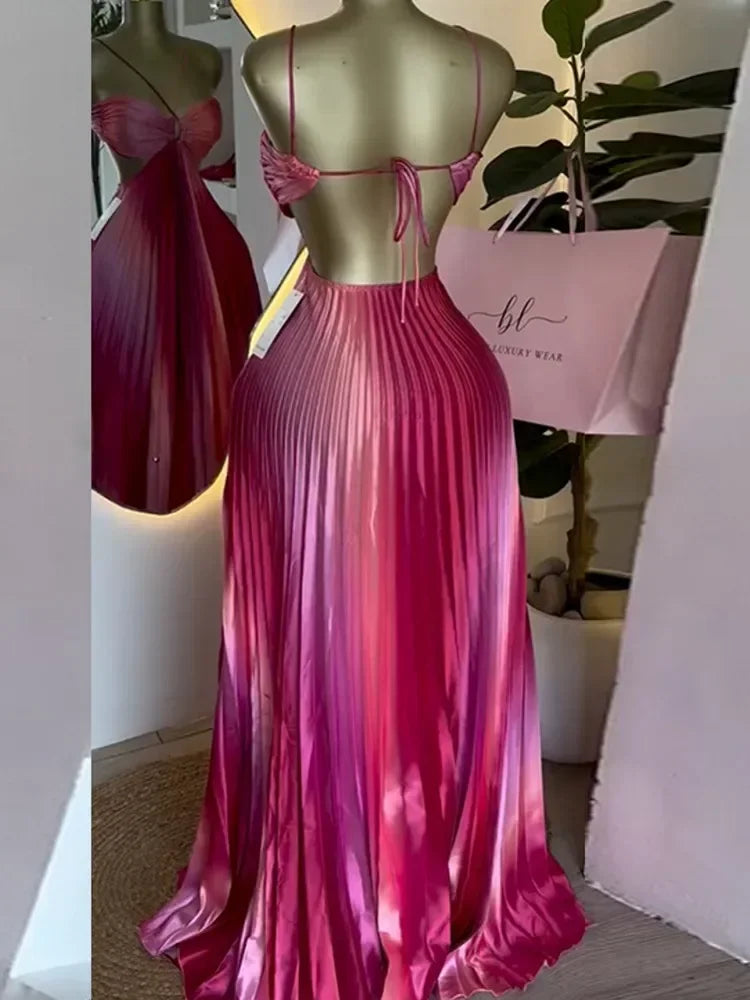 Elegant African Dresses For Women 2025 Spring Summer Dashiki Maxi Dress Ladies Traditional African Clothing Fairy Dreaes
