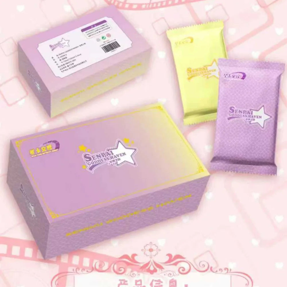 Goddess Stoey SENPAI GODDESS HAVEN 6 TCG Anime Girls Collection card 1 Box 90Pcs MR SSR CP Limited cards Child toy