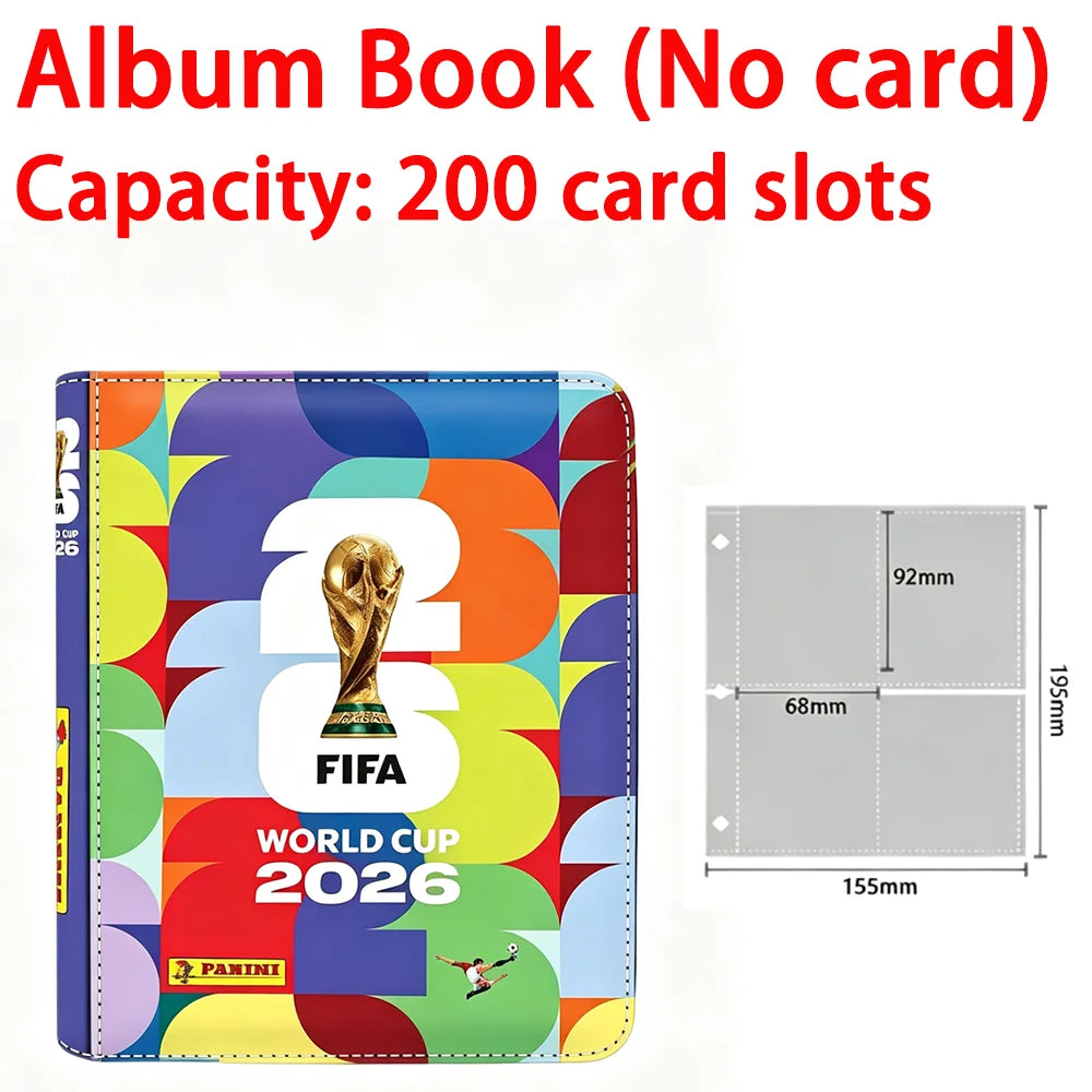 Hot Sales New Panini Official 2026 FIFA World Cup Soccer Stickers, Limited Edition Sticker Packs Fan Memorabilia gift In stock