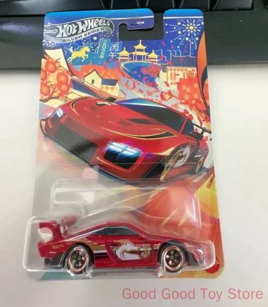 Original Hot Wheels JNF49-LA10 2026 Chinese Year of the Horse Limited Edition Die Cast Model Porsche 935 Collection Toys Gifts
